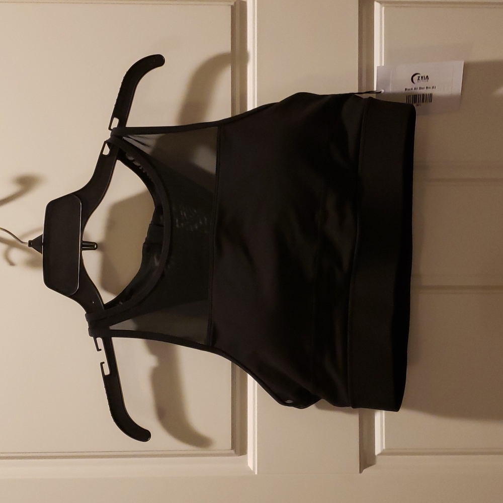 Zyia black all star bra